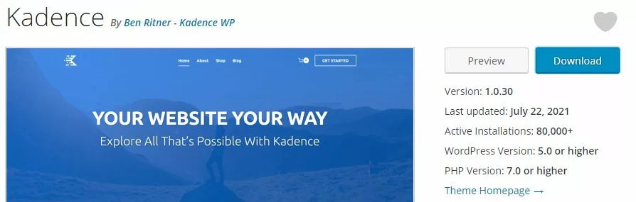 kadence-free-wordpress-theme