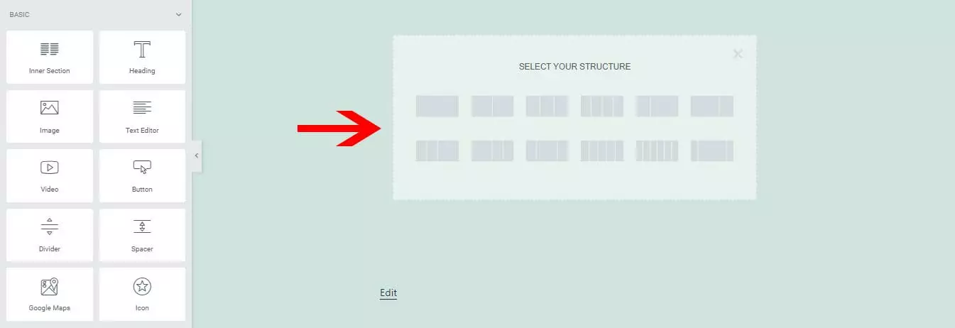 layout-selection