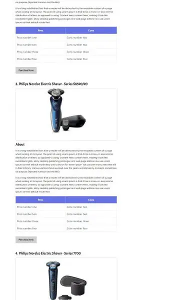gadget-amazon-product-review-page-template