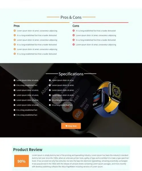 modern-watches-amazon-product-review-page-templatea