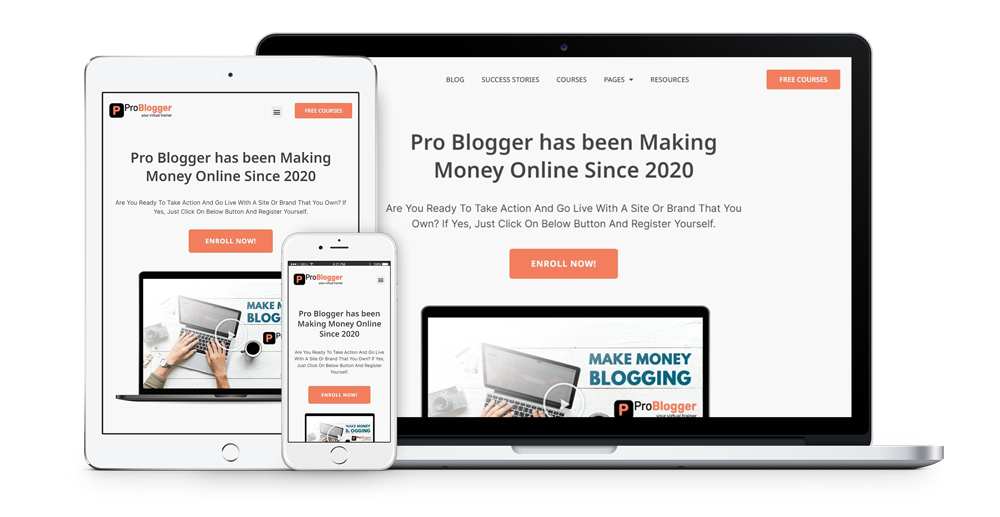 ProBlogger - Blog Website Template Pack