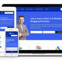 Passionate Blogger - Blog Website Template Pack
