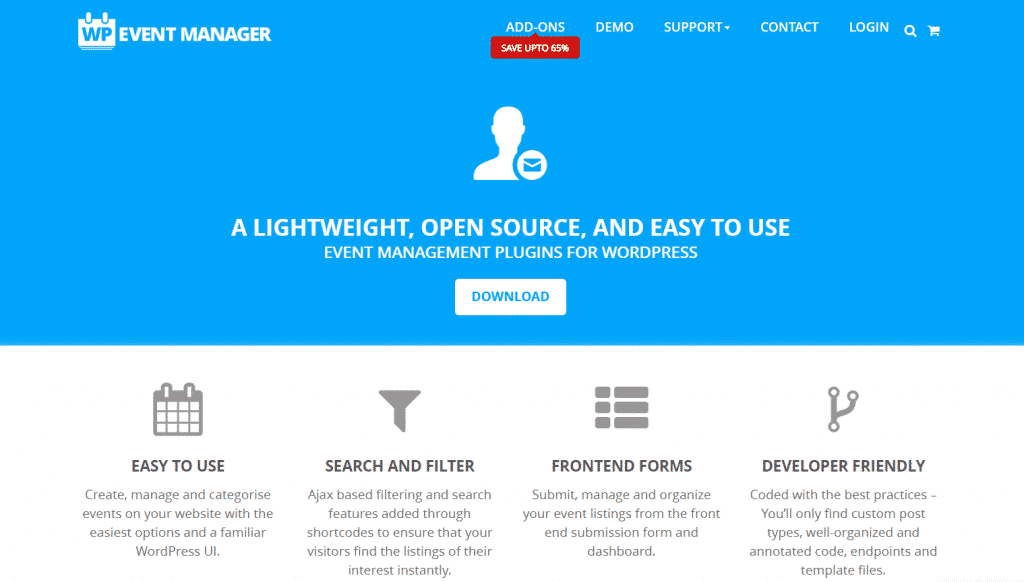 WP Event Manager