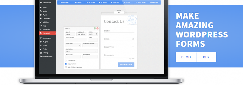 5+ Best Form Builder Plugins For WordPress Website | Theme Rally