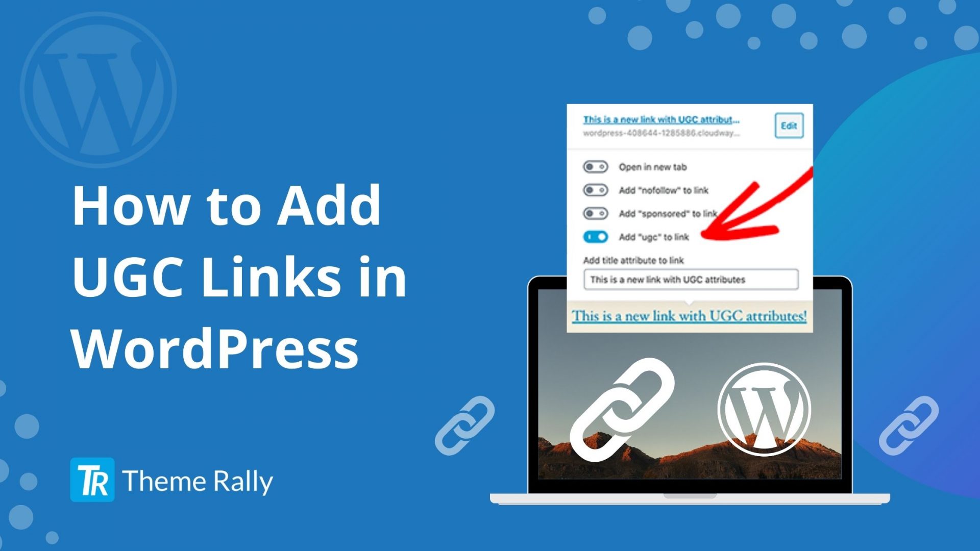 How to Add UGC Links in WordPress