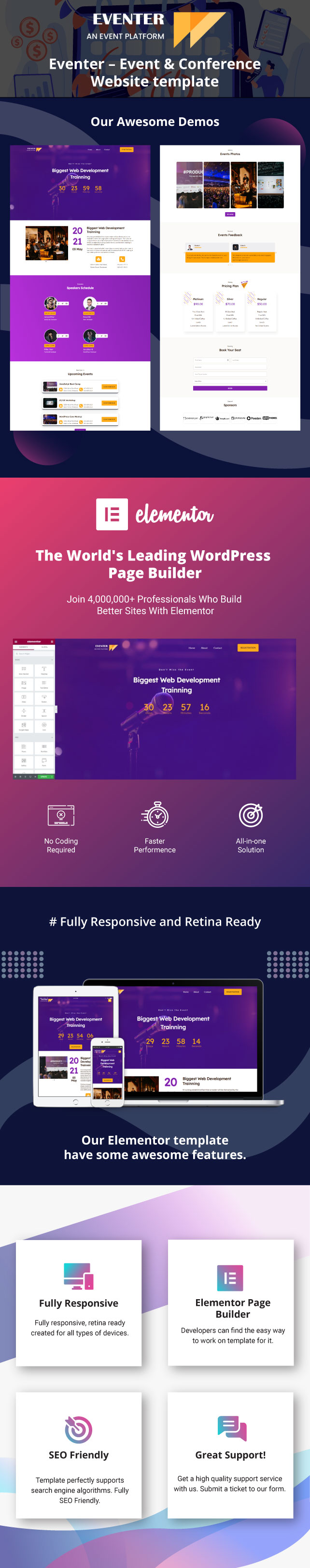 eventer-event-conference-website-template