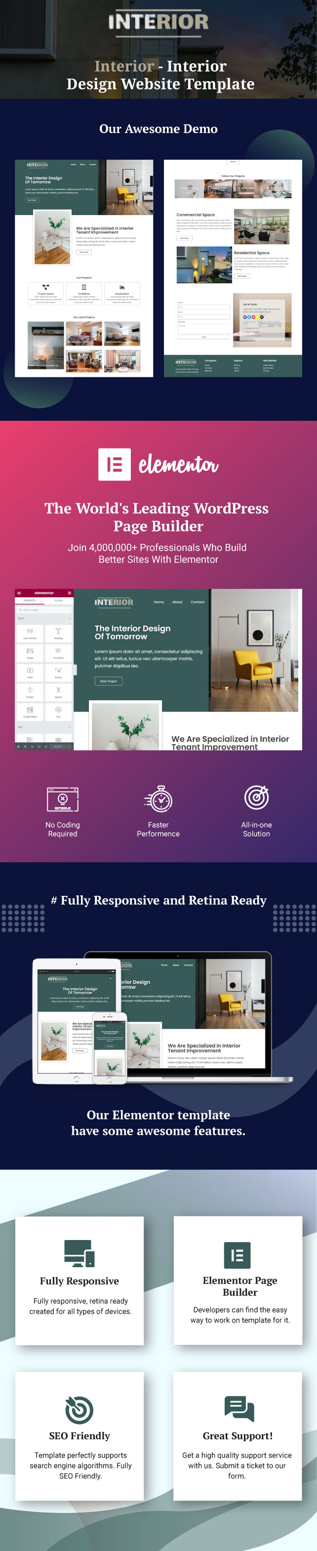 Interior-Interior-design-website-template