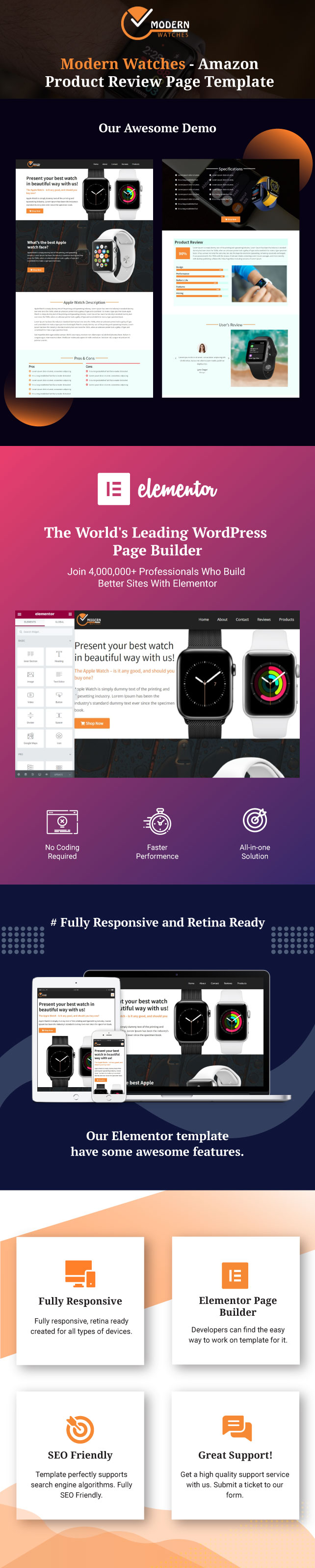 modern-watches-amazon-elementor-product-review-page-template