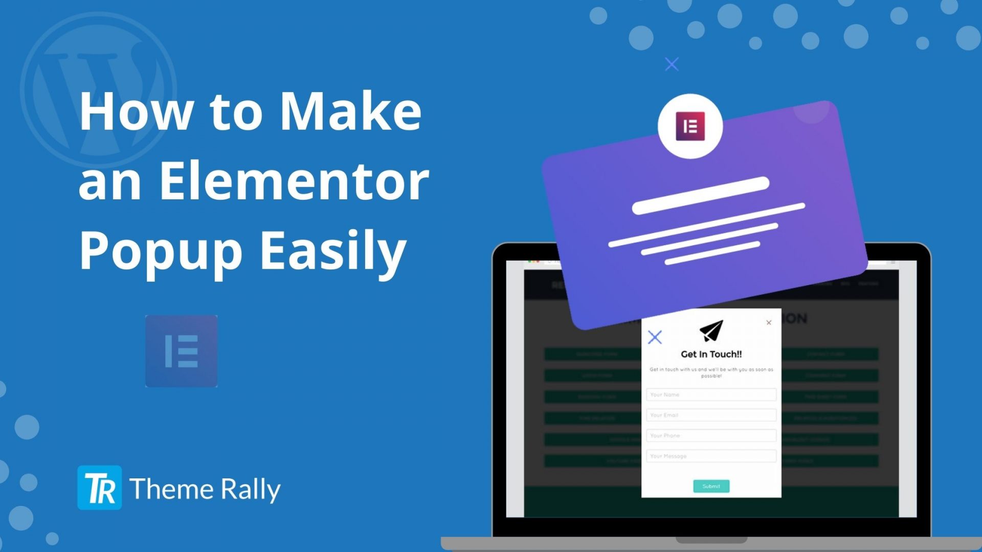 How to Make an Elementor Popup Easily