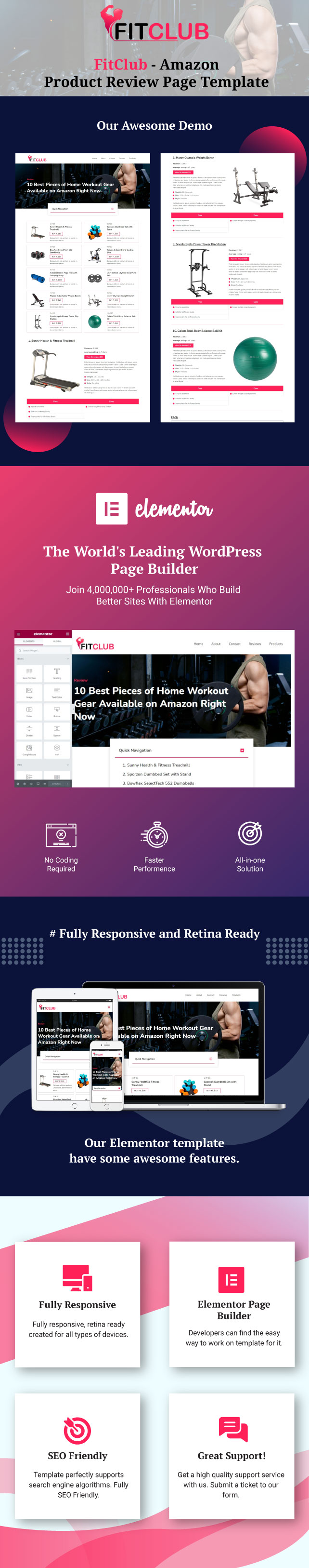 fitclub-amazon-product-review-page-template
