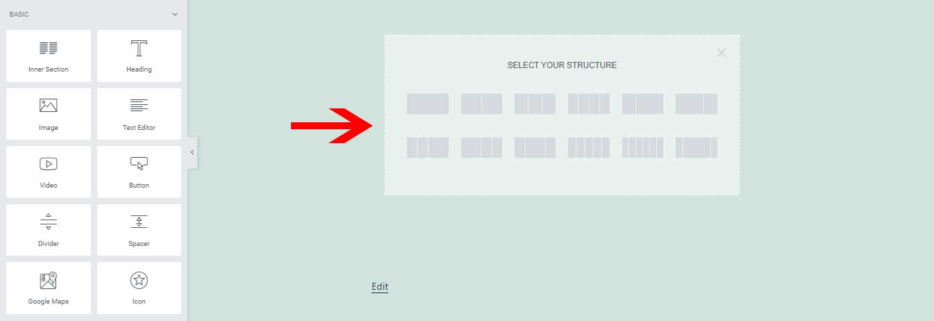 layout-selection