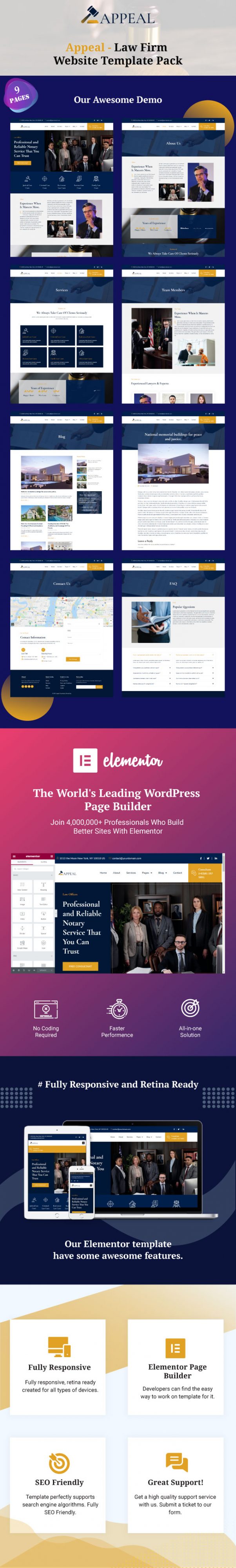 appeal-law-firm-website-template-pack