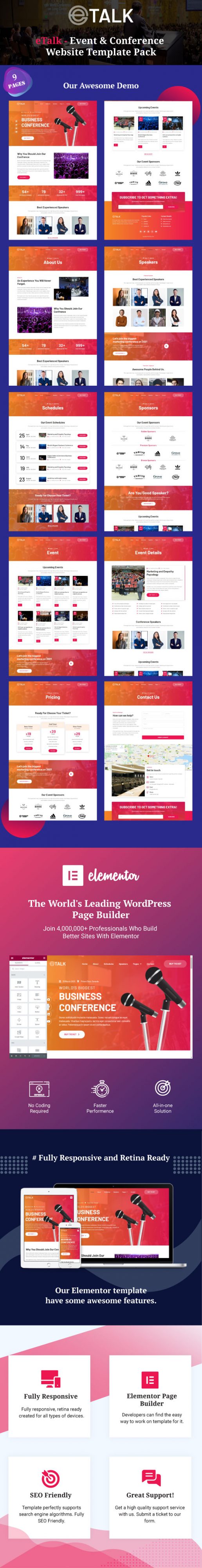 eTalk-Event-&-Conference-Website-Template-Pack