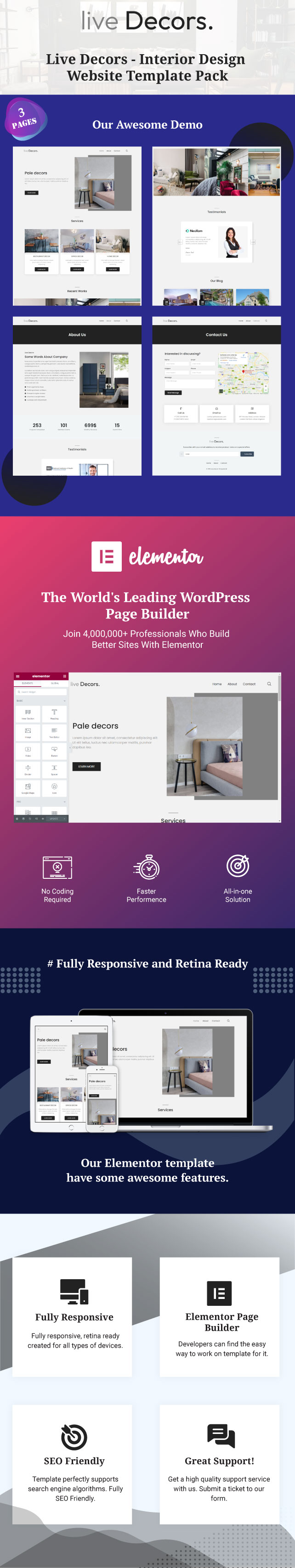 livedecors-interior-design-website-template-pack