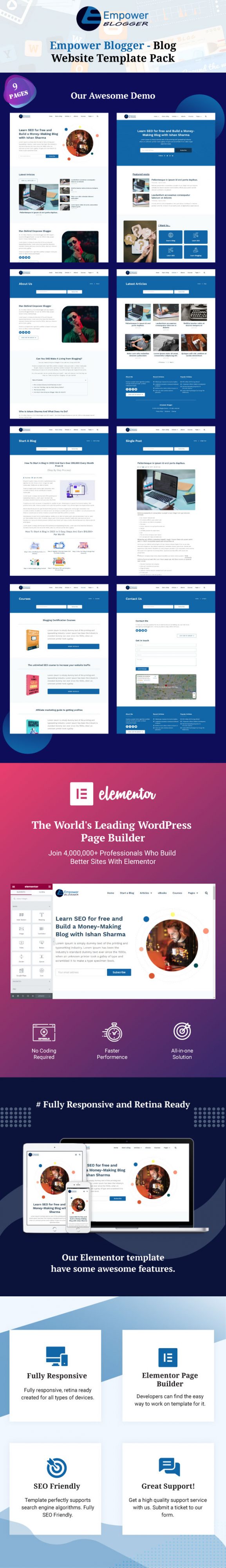 Empower-Blogger---Blog-Website-Template-Pack