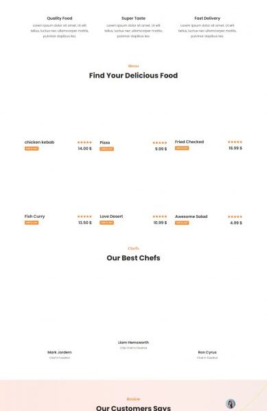 foodhut-restaurant-website-template