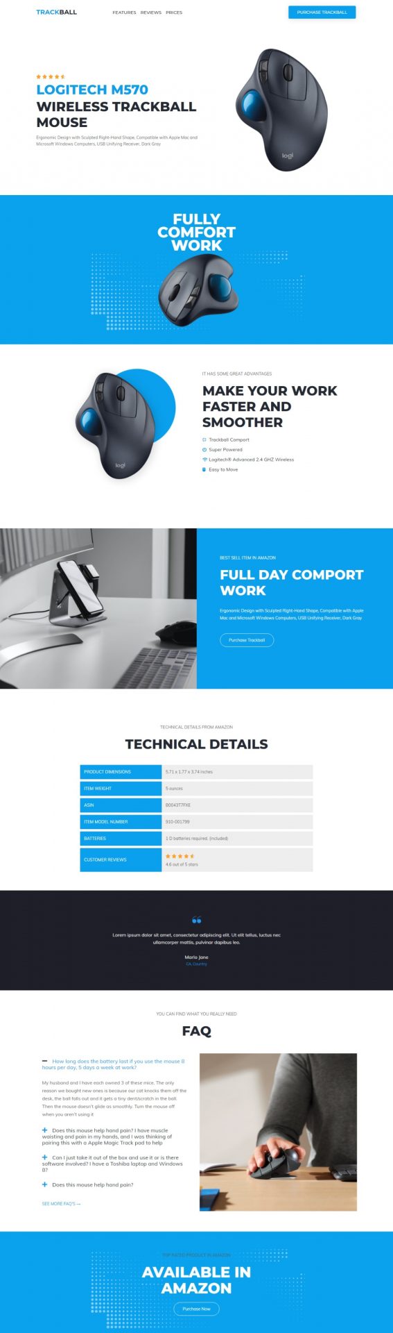 trackball-amazon-product-landing-page-template