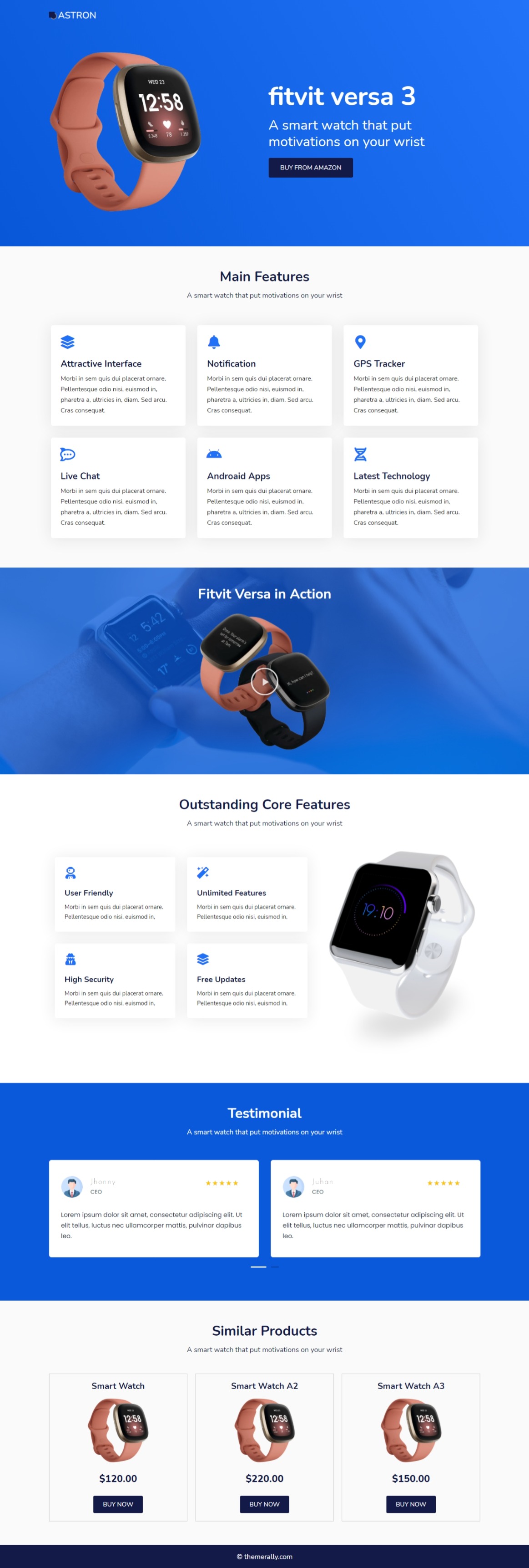 astron-amazon-product-sales-page-template