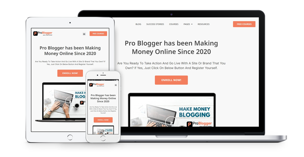 ProBlogger - Blog Website Template Pack